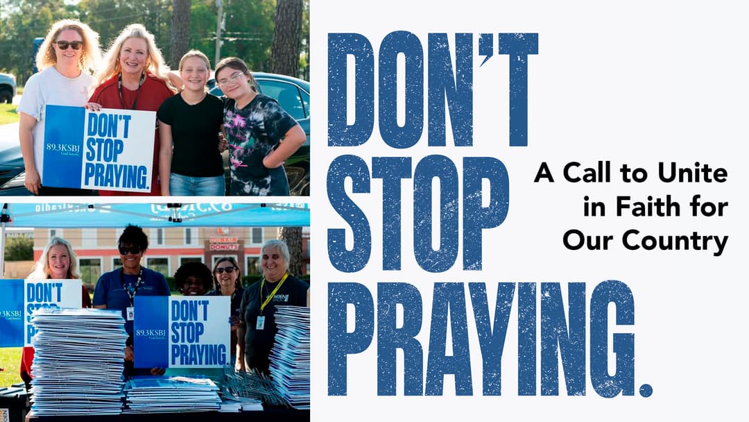 Don’t Stop Praying: A Call to Unite in Faith for Our Country