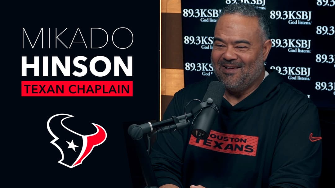 Houston Texans Chaplain Mikado Hinson